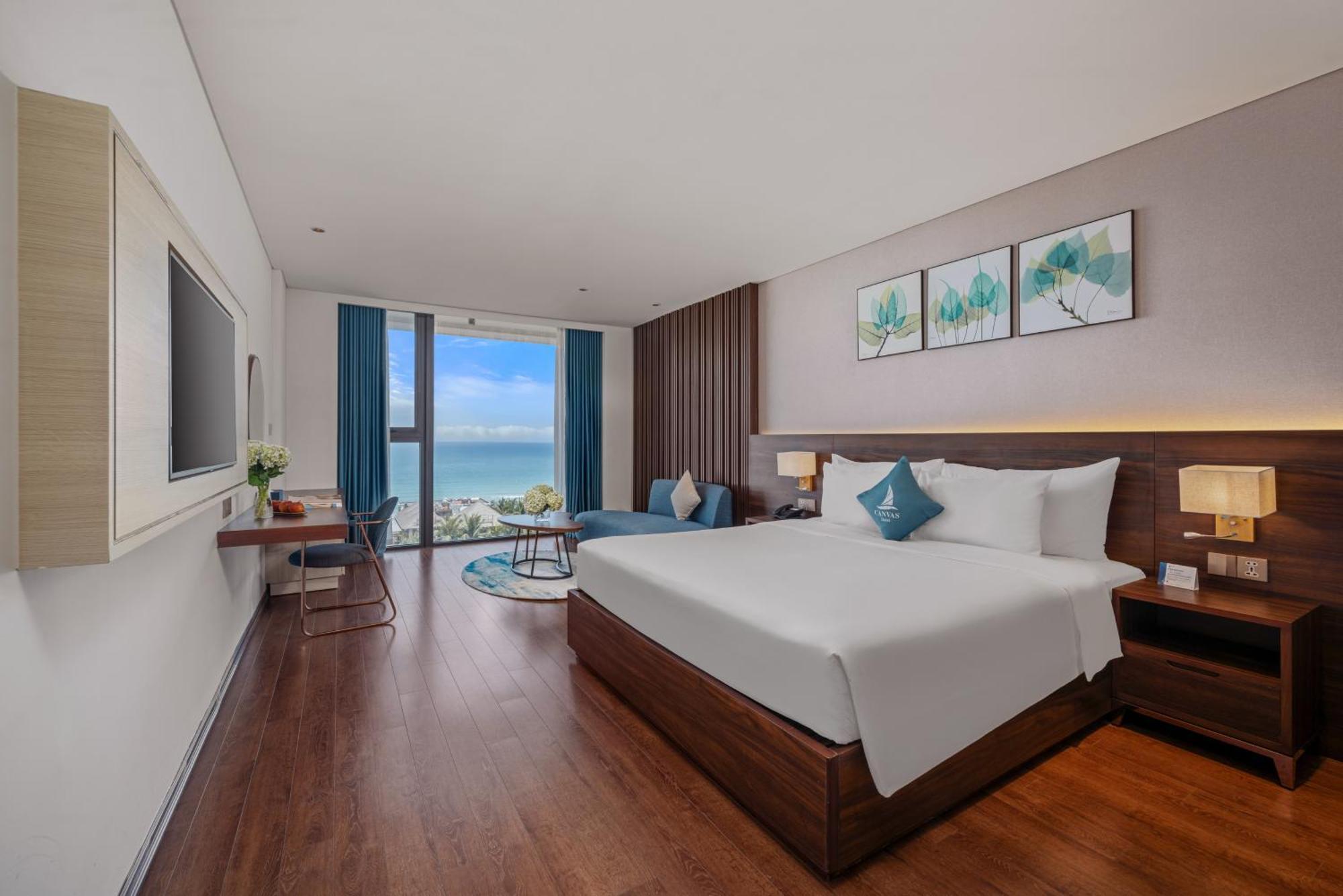 Canvas Danang Beach Hotel Exterior foto